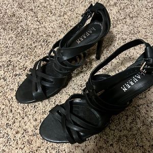 Genuine leather never worn Ralph Lauren 3” heels